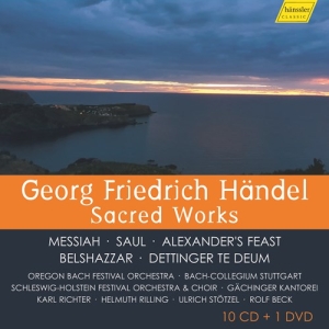 Handel G F - Sacred Works (11 Cd) i gruppen Externt_Lager / Naxoslager hos Bengans Skivbutik AB (3902319)