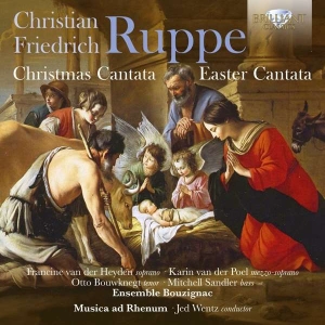 Ruppe C F - Christmas Cantata Easter Cantata i gruppen Externt_Lager / Naxoslager hos Bengans Skivbutik AB (3903502)