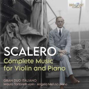 Scalero Rosalio - Complete Music For Violin & Piano ( i gruppen Externt_Lager / Naxoslager hos Bengans Skivbutik AB (3903821)