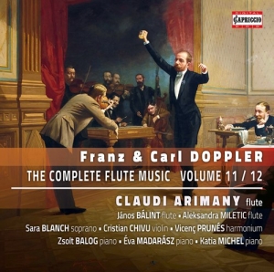 Doppler Franz Doppler Carl - The Complete Flute Music, Vol. 11 & i gruppen Externt_Lager / Naxoslager hos Bengans Skivbutik AB (3903987)