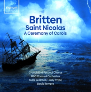 Britten Benjamin - Saint Nicolas A Ceremony Of Carols i gruppen Externt_Lager / Naxoslager hos Bengans Skivbutik AB (3904252)