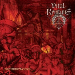 Vital Remains - Dechristianize i gruppen CD / Hårdrock hos Bengans Skivbutik AB (3904799)