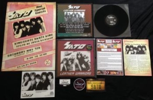Sato - Leather Warriors (Vinyl Lp) i gruppen VINYL / Hårdrock hos Bengans Skivbutik AB (3905555)
