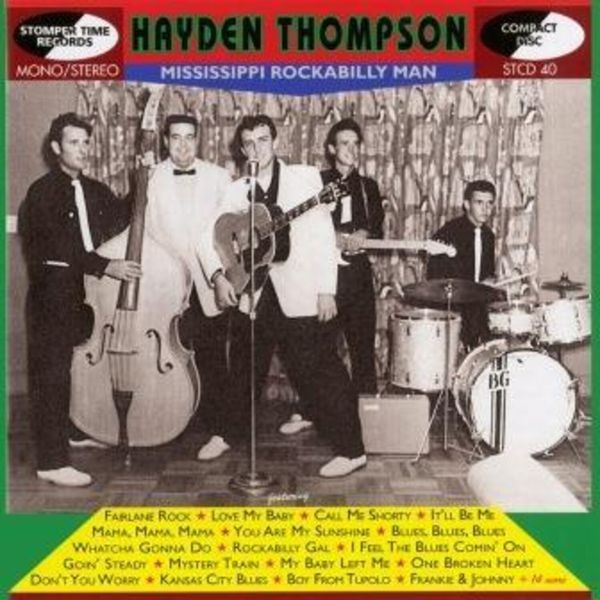 Hayden Thompson - Mississippi Rockabilly Man i gruppen CD / Toppsäljare hos Bengans Skivbutik AB (3906385)