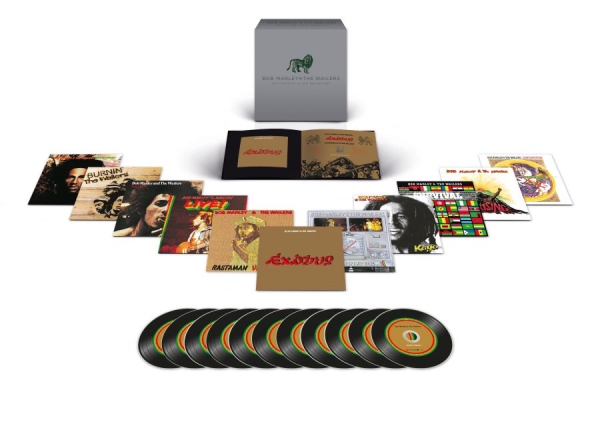 Bob Marley & The Wailers - The Complete Island Cd Box Set i gruppen CD / Toppsäljare hos Bengans Skivbutik AB (3906417)