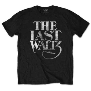 The Band - T-Shirt - The Last Waltz (Men Black) i gruppen ÖVRIGT / Merch T-shirts / T-shirt Kampanj hos Bengans Skivbutik AB (3906904)