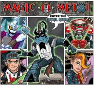 Magic O Metal - Enter The Metal Realm i gruppen CD / Hårdrock hos Bengans Skivbutik AB (3910680)