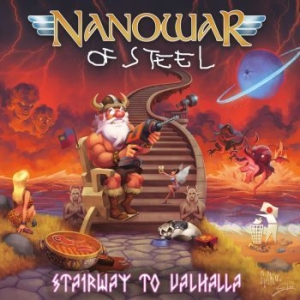 Nanowar Of Steel - Stairway To Valhalla i gruppen Labels / Woah Dad / Dold_tillfall hos Bengans Skivbutik AB (3910733)