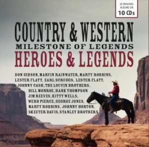 Blandade Artister - Country & Western Heroes i gruppen CD / Country hos Bengans Skivbutik AB (3910980)