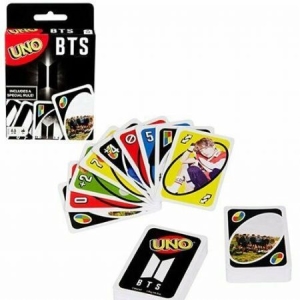BTS - Mattel Games - Giant UNO BTS i gruppen MERCHANDISE / Merchandise / K-Pop hos Bengans Skivbutik AB (3913172)