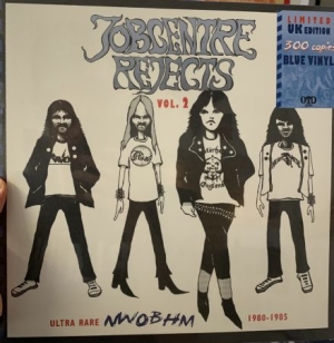 V/A - Jobcentre Rejects - Ultra Rar - Jobcentre Rejects Vol 2- Ultra rare NWOBHM 1980-1985 Blue Vinyl i gruppen VINYL / Hårdrock/ Heavy metal hos Bengans Skivbutik AB (3914413)