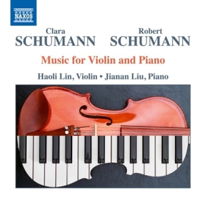 Schumann Robert Schumann Clara - Music For Violin & Piano i gruppen Externt_Lager / Naxoslager hos Bengans Skivbutik AB (3915391)