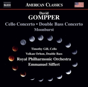 Gompper David - Cello Concerto Double Bass Concert i gruppen Externt_Lager / Naxoslager hos Bengans Skivbutik AB (3915392)