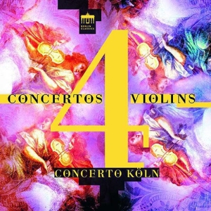 Bonporti Francesco Vivaldi Anton - Concertos 4 Violins i gruppen Externt_Lager / Naxoslager hos Bengans Skivbutik AB (3916343)