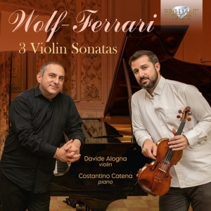 Wolf-Ferrari Ermanno - 3 Violin Sonatas i gruppen Externt_Lager / Naxoslager hos Bengans Skivbutik AB (3916358)