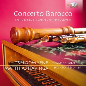 Bach Johann Sebastian Bertali An - Concerto Barocco i gruppen Externt_Lager / Naxoslager hos Bengans Skivbutik AB (3916359)