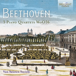 Beethoven Ludwig Van - 3 Piano Quartets Woo36 i gruppen Externt_Lager / Naxoslager hos Bengans Skivbutik AB (3916360)
