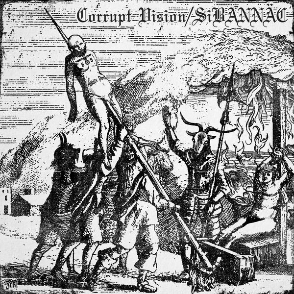 Corrupt Vision & Sibannac - Split 12 Inch i gruppen VINYL / Pop hos Bengans Skivbutik AB (3919398)