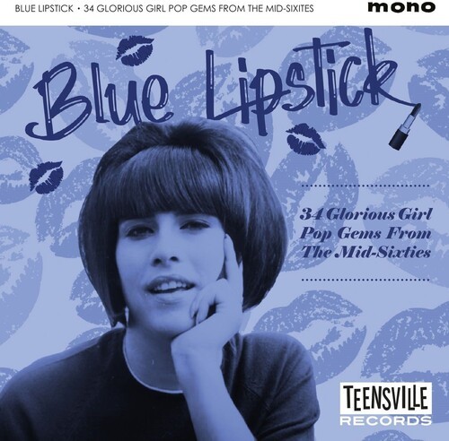 Blandade Artister - Blue Lipstick (34 Glorious Girl Pop i gruppen CD / Pop hos Bengans Skivbutik AB (3919486)