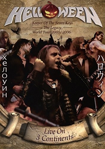 Helloween - Live On 3 Continents i gruppen DVD & BLU-RAY hos Bengans Skivbutik AB (3924981)