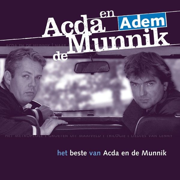 Acda & De Munnik - Adem i gruppen CD / Pop hos Bengans Skivbutik AB (3925448)