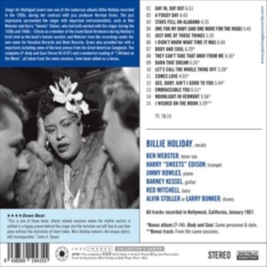Billie Holiday - Songs For Distingue Lovers i gruppen CD / Jazz hos Bengans Skivbutik AB (3925485)