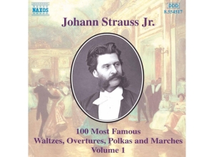 Strauss Johann Ii - 100 Most Famous Works Vol 1 i gruppen Externt_Lager / Naxoslager hos Bengans Skivbutik AB (3926639)