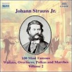 Strauss Johann Ii - 100 Most Famous Works 2 i gruppen Externt_Lager / Naxoslager hos Bengans Skivbutik AB (3926642)