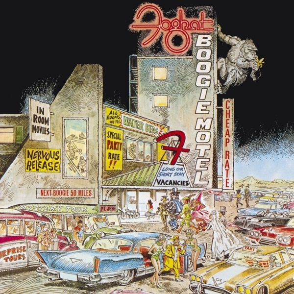 Foghat - Boogie Motel i gruppen CD / Toppsäljare hos Bengans Skivbutik AB (3927690)