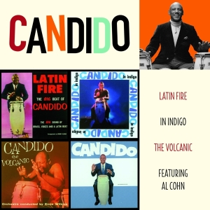 Candido - Latin Fire/In Indigo/Volcanic/Feat Al Co i gruppen CD / Elektroniskt,World Music hos Bengans Skivbutik AB (3928927)