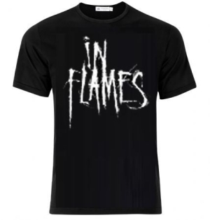In Flames - In Flames T-Shirt Logo i gruppen ÖVRIGT / Merchandise hos Bengans Skivbutik AB (3929587)