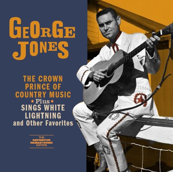 George Jones - Crown Prince Of Country Music/Sings White Lightning i gruppen CD / Toppsäljare hos Bengans Skivbutik AB (3929735)