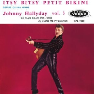 Johnny Hallyday - Itsy Bitsy Petit Bikini i gruppen CD / Pop-Rock hos Bengans Skivbutik AB (3930039)