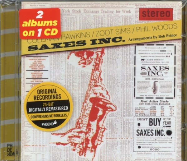 Coleman Hawkins - Saxes Inc. i gruppen CD / Toppsäljare hos Bengans Skivbutik AB (3931535)