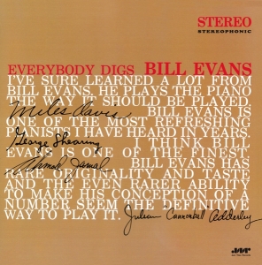 Evans Bill - Everybody Digs Bill Evans i gruppen VINYL / Jazz hos Bengans Skivbutik AB (3932403)
