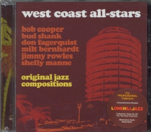 West Coast All Stars - Original Jazz Composition i gruppen ÖVRIGT / Övrigt / aub hos Bengans Skivbutik AB (3933293)