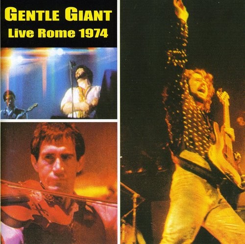 Gentle Giant - Live Rome 1974 i gruppen ÖVRIGT / Övrigt / aub hos Bengans Skivbutik AB (3933947)