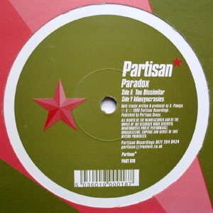 Paradox - Too Dissimilar/Idiosyncrasies i gruppen VINYL / Dance-Techno hos Bengans Skivbutik AB (3934711)