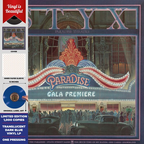 Styx - Paradise Theatre -Coloure i gruppen VINYL / Rock hos Bengans Skivbutik AB (3934741)