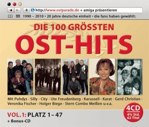 Various - Die Ultimative Ostparade - Top 100 Folge 1 i gruppen CD / Pop-Rock,Övrigt hos Bengans Skivbutik AB (3935248)