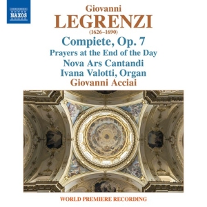 Legrenzi Giovanni - Compiete, Op. 7 i gruppen Externt_Lager / Naxoslager hos Bengans Skivbutik AB (3937165)