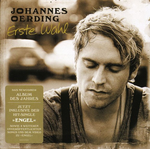 Johannes Oerding - Erste Wahl - Deluxe Edition i gruppen CD / Pop-Rock hos Bengans Skivbutik AB (3937437)