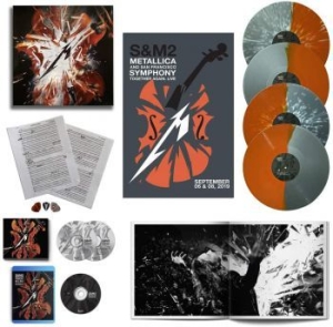 Metallica - S&M2 (Ltd Dlx 4Lp Color/Br/2Cd) in the group VINYL / Hårdrock,Pop-Rock at Bengans Skivbutik AB (3939577)
