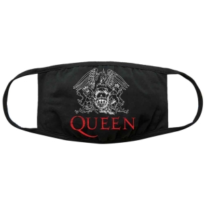 Queen - Classic Crest Bl Face Mask i gruppen MERCHANDISE / Merch / Pop-Rock hos Bengans Skivbutik AB (3940237)
