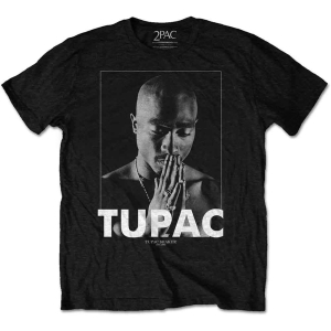 Tupac - Praying Uni Bl    i gruppen MERCHANDISE / T-shirt / Hip Hop-Rap hos Bengans Skivbutik AB (3941447r)