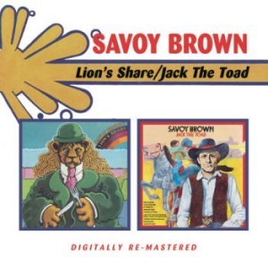 Savoy Brown - Lion's Share/Jack The Toad i gruppen CD / Pop-Rock hos Bengans Skivbutik AB (3941528)