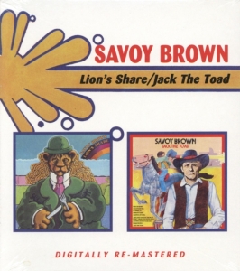 Savoy Brown - Lion's Share/Jack The Toad i gruppen CD / Pop-Rock hos Bengans Skivbutik AB (3941528)