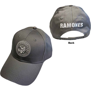 Ramones - Presidential Seal Grey Baseball C i gruppen ÖVRIGT / Merchandise hos Bengans Skivbutik AB (3943200)