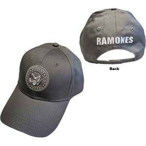 Ramones - Presidential Seal Grey Baseball C i gruppen MERCHANDISE / Keps / Punk hos Bengans Skivbutik AB (3943200)