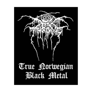 Darkthrone - Standard Patch: Black Metal i gruppen VI TIPSAR / BlackFriday2020 hos Bengans Skivbutik AB (3943290)